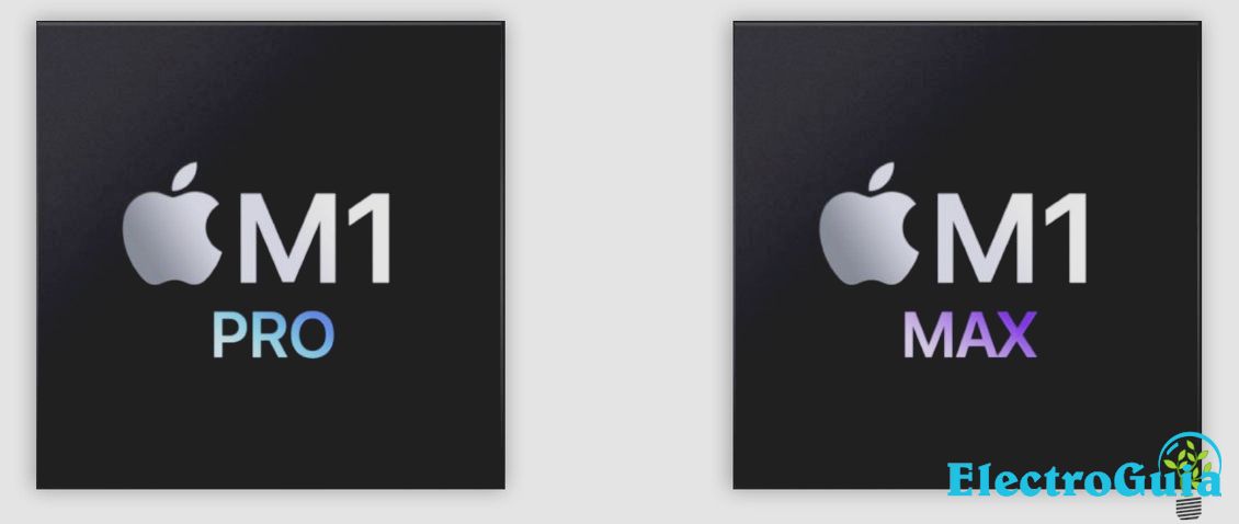 Etiquetas Apple M1 Pro y M1 Max